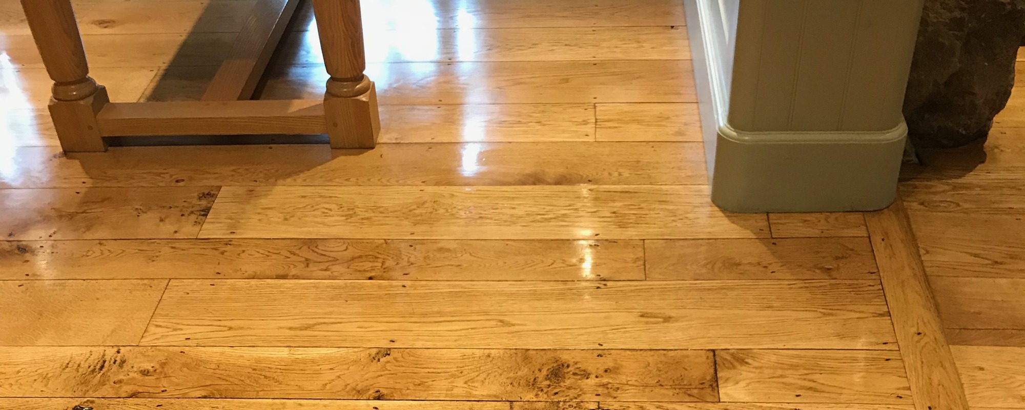 Sanded and Finished Wooden Floor by kent and Sussex Floor Sanding